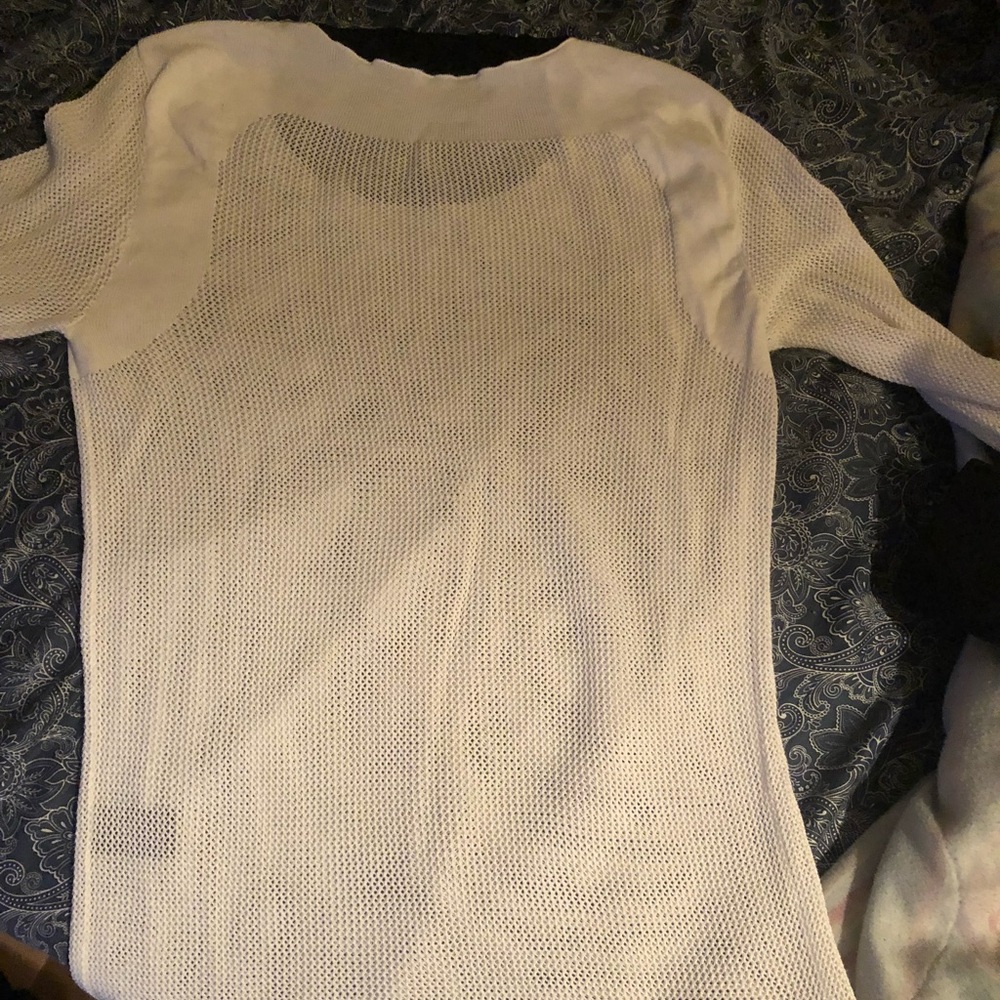 Rag And Bone Long Sleeve Netted Top - image 5